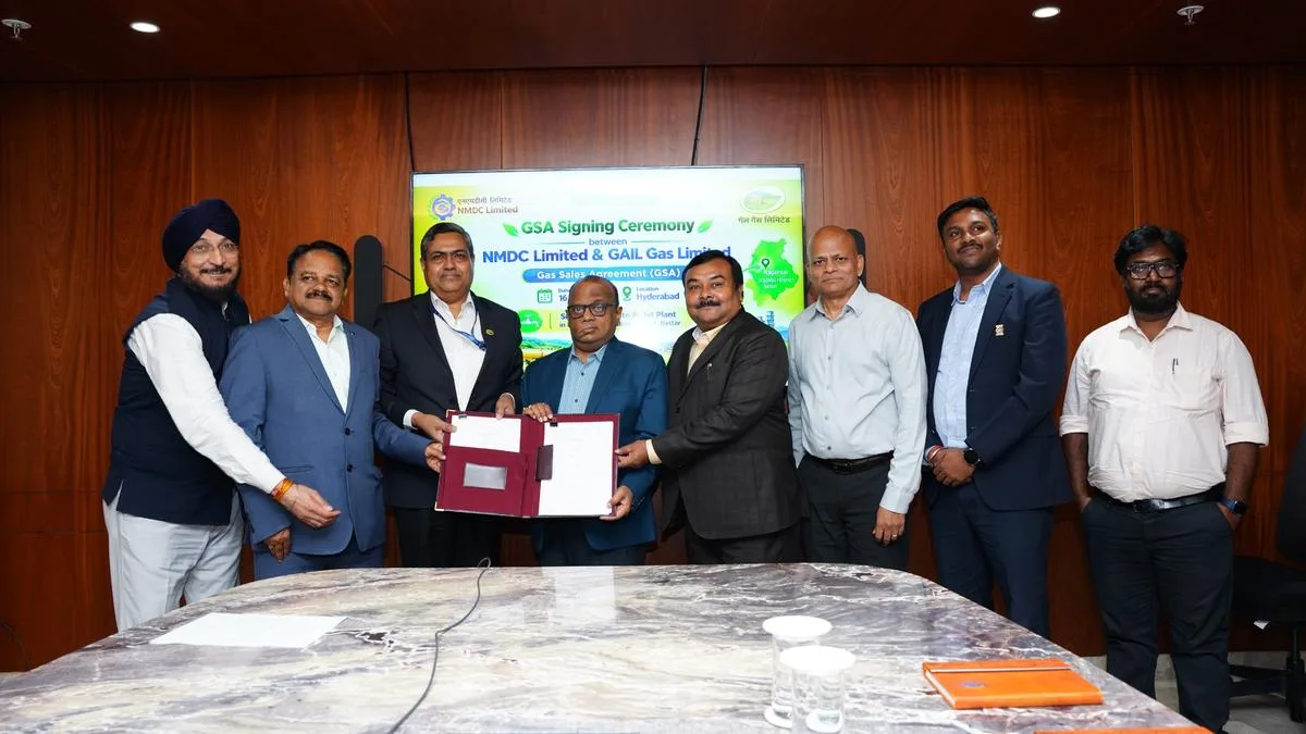 NMDC inks pact with GAIL arm to secure natural gas supplies for 2 MT pellet plant