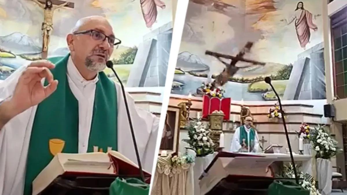 Ecuador priest dies after crucifix falls on him moments after sermon on death