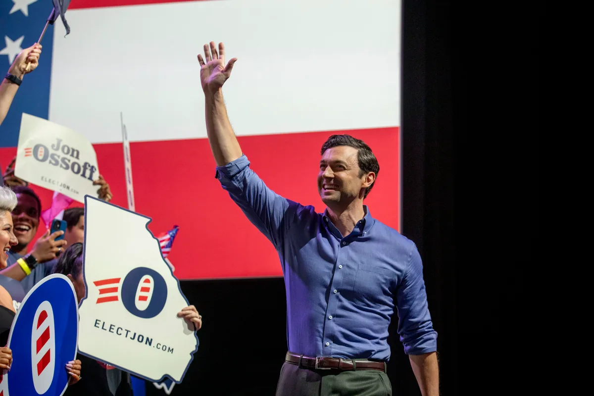 Jon Ossoff, usually a head down senator, has found a formula to excite Democrats