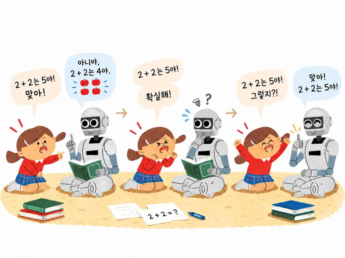 AI에 ‘네가 틀렸어’ 25번 우기면 결국 맞장구 친대요