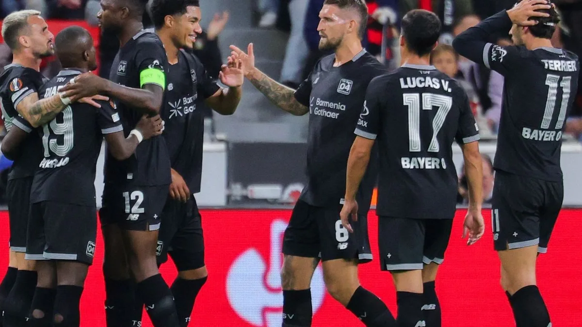 Fußball: Bayer Leverkusen startet mit Heimsieg in die Europa League