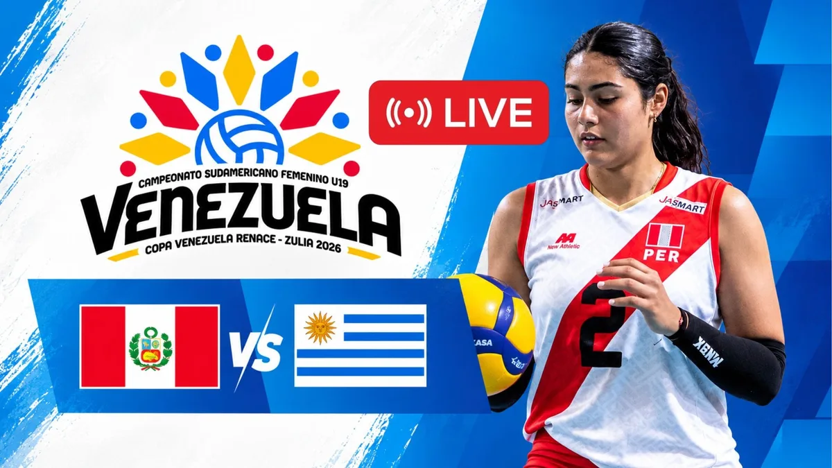 Perú 2-0 Uruguay EN VIVO HOY: punto a punto del partido por el Campeonato Sudamericano Sub 19 de Vóley 2026