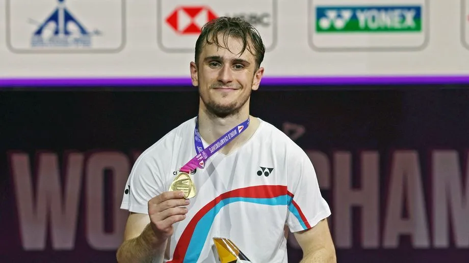 "Les JO de Los Angeles ? Je n'y pense pas du tout" : Alex Lanier, champion du monde de badminton, encore sur son nuage