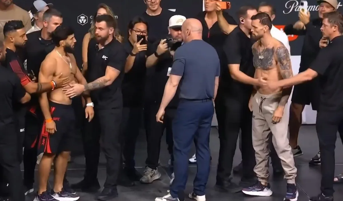 UFC 331: Clima esquenta nas encaradas das lutas principais