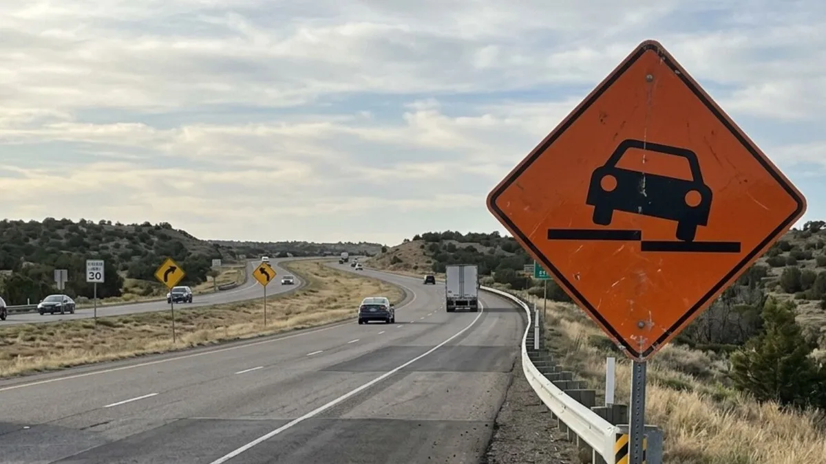 Qué significa la señal de tránsito con un auto con 2 líneas negras debajo y por qué es importante saber qué hacer al verla