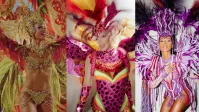 Lexa volta ao Carnaval do Rio e é coroada rainha de bateria; veja fotos