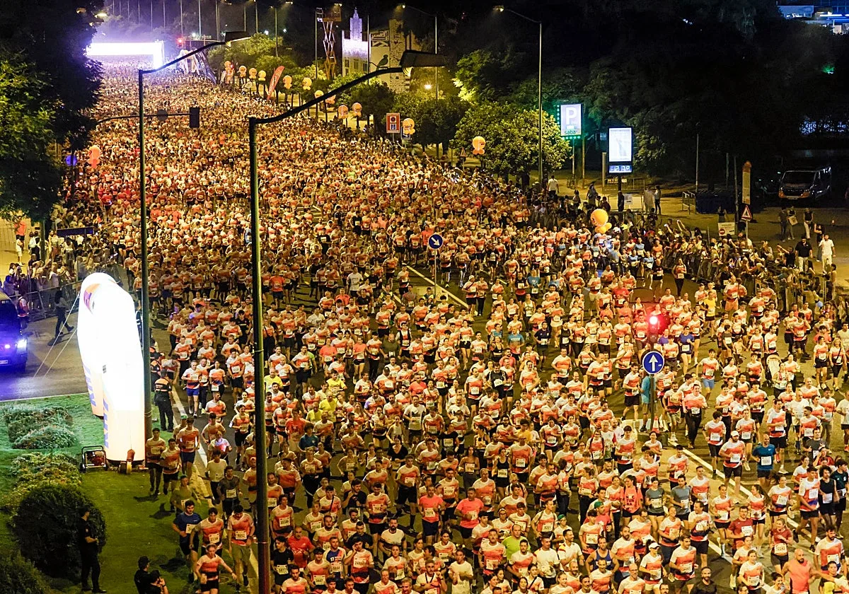 La Carrera Nocturna del Guadalquivir KH7, que contará con 26.000 participantes, se realizará en sentido contrario
