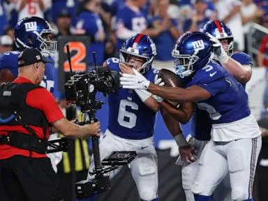 Jaxson Dart and Isaiah Likely show off their chemistry in Giants' Week 1 win