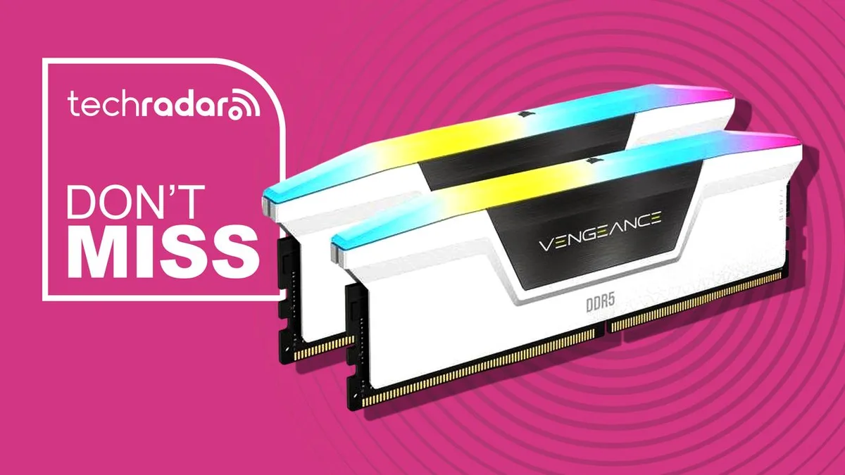 This white 32GB Corsair Vengeance RGB DDR5-6000 RAM kit gets a welcome discount using a special coupon at Newegg