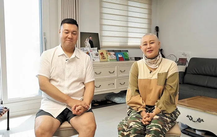 [TV조선] 난소암 투병중인 가수 홍주