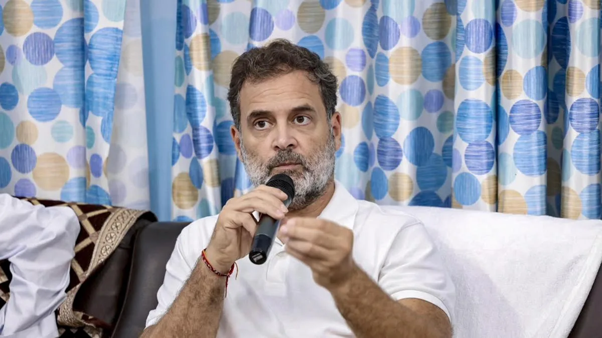 PM decided to prostrate before Trump, says Rahul on UPI charge