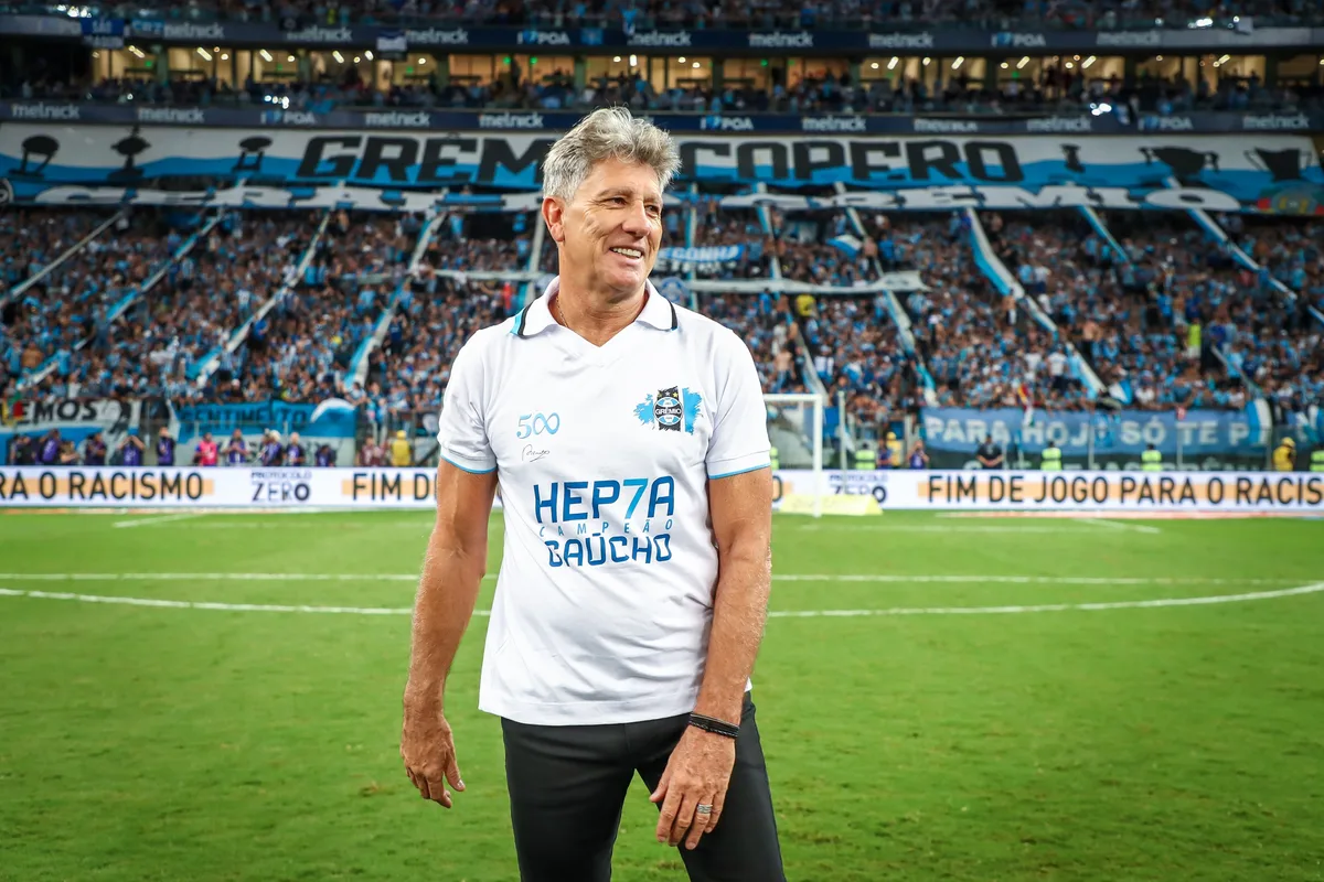 Renato comanda o Grêmio em quase sete anos dos últimos 10; veja linha do tempo