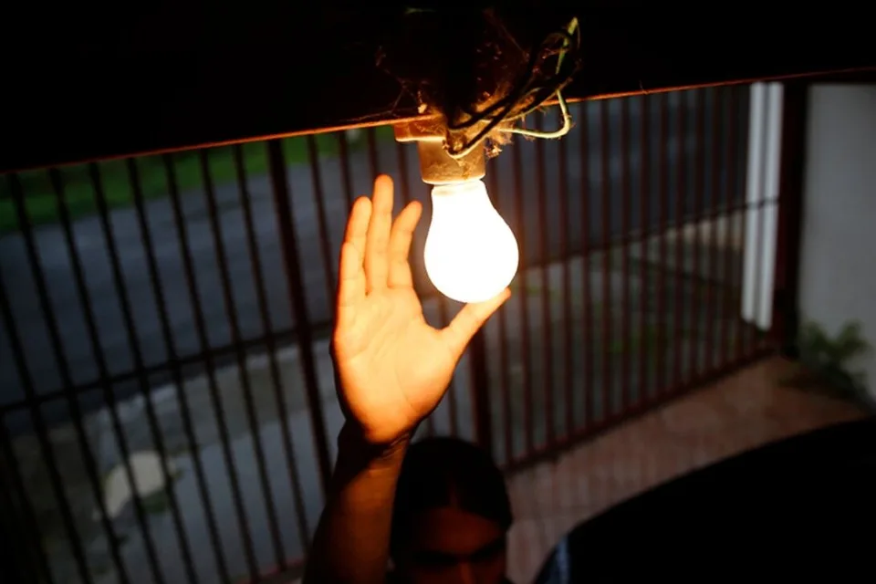 Demanda eléctrica nacional alcanza 16.030 megavatios, el pico más alto en nueve años