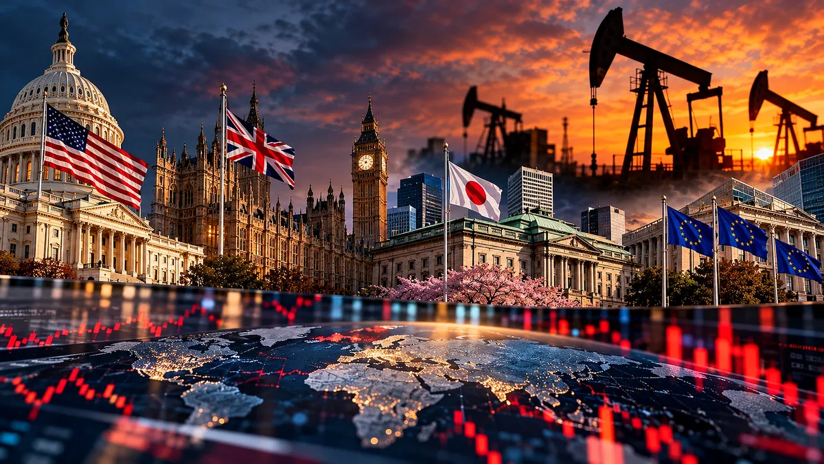 Crusoé: Onda de vendas de títulos pressiona EUA, Reino Unido e Japão