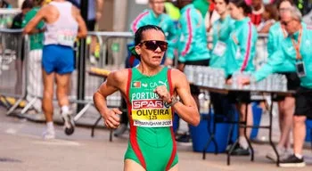 Europeus de atletismo. Vitória Oliveira bate recorde na meia maratona em marcha