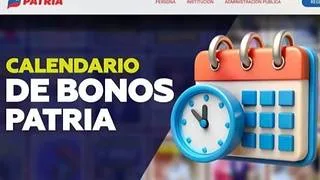 Bonos programados para la última semana de agosto por el Sistema Patria