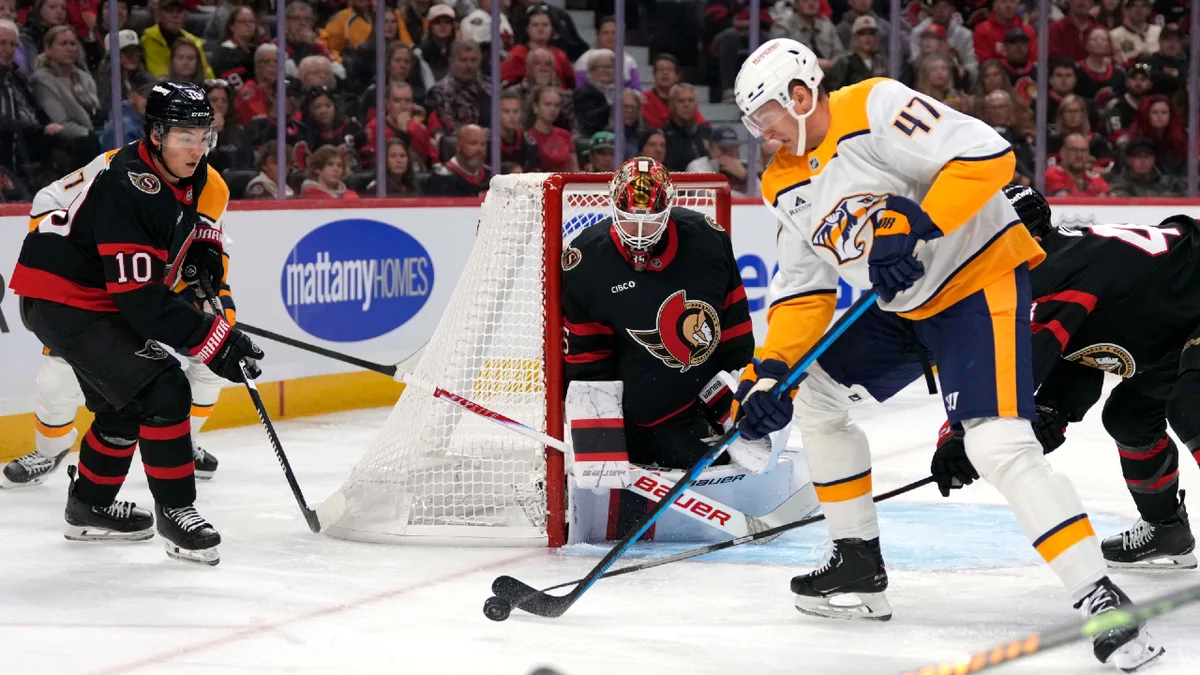 Saturday Night Hockey on Sportsnet: Ottawa vs. Nashville