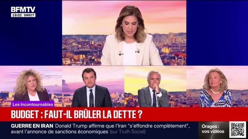 Budget et dette: "Il n'y en a plus un seul de crédible", affirme Sophie de Menthon