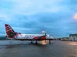 We were flying home to Edinburgh with Loganair but it abandoned us... in Birmingham: CRANE ON THE CASE