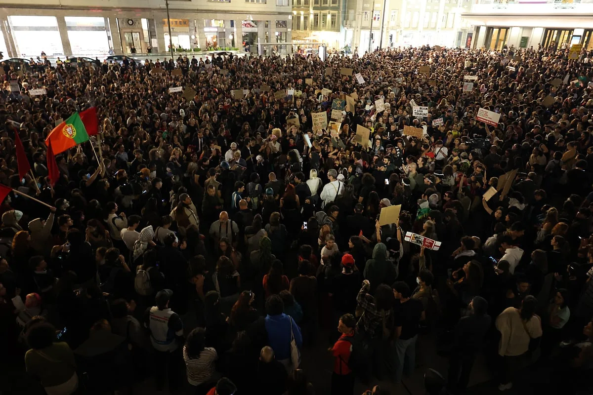 PSP envia para o MP participação com imagens do protesto no Porto