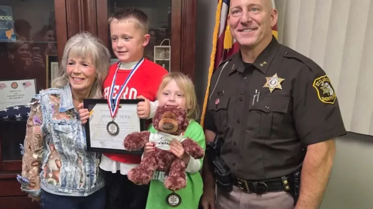 Michigan boy, 5, finds grandmother unconscious and runs for help, saving her life