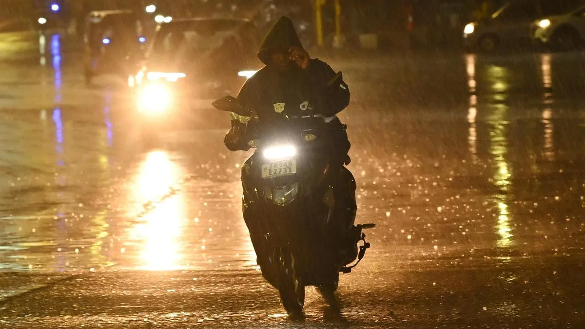 Rain lashes Chennai on August 23