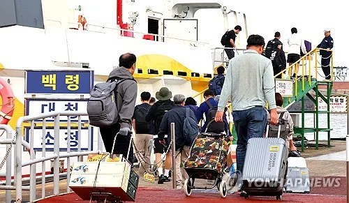 추석연휴 기간 인천 연안여객선 5만5천명 이용 전망