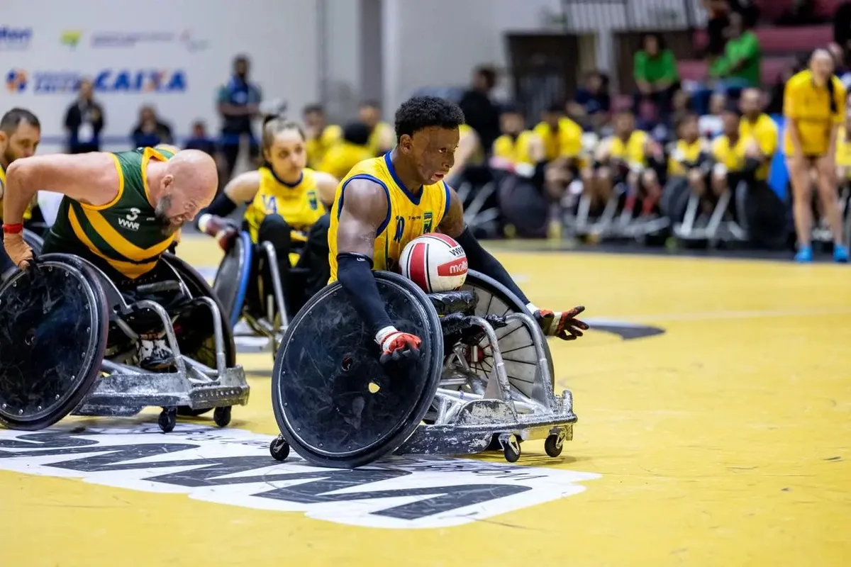 Austrália impõe segunda derrota do Brasil no Mundial de rúgbi em cadeira de rodas