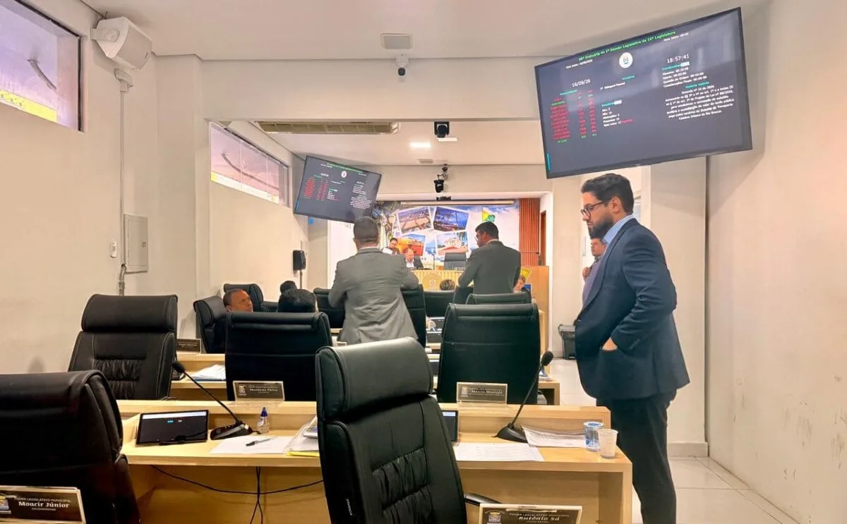 Sessão da Câmara é aberta, mas encerra em menos de meia hora