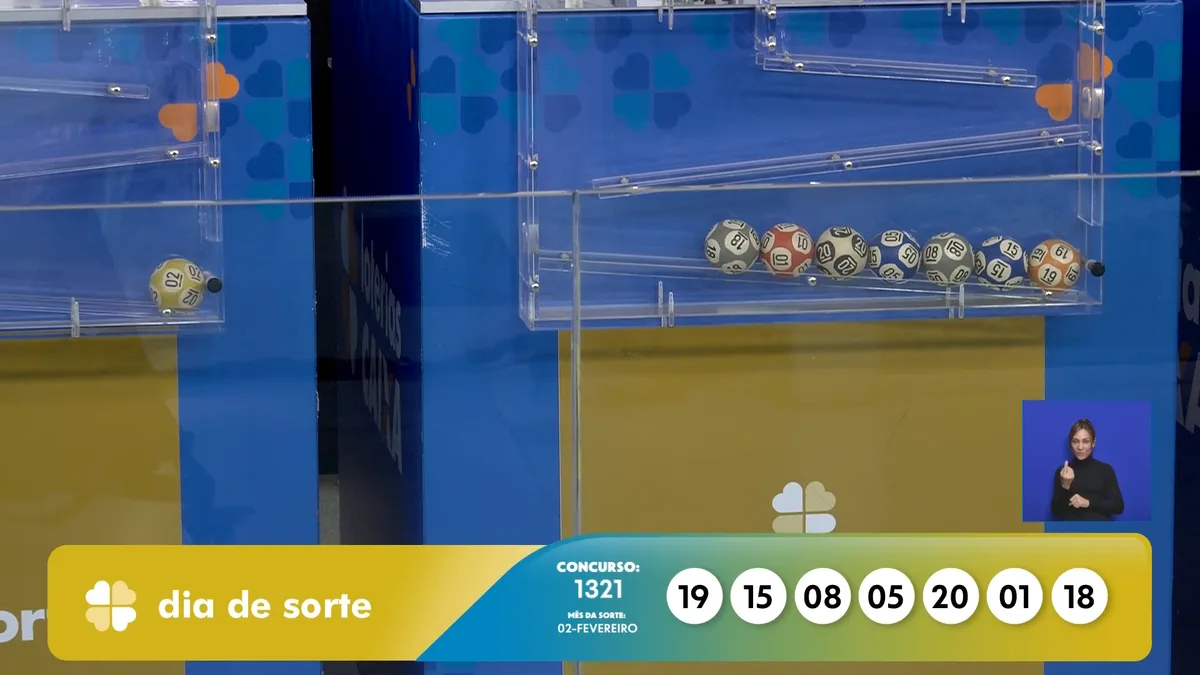 Veja as dezenas de hoje no Dia de Sorte, Lotofácil, Quina e mais