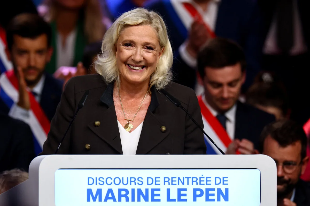 Marine Le Pen tiene una ventaja formidable en la carrera presidencial francesa