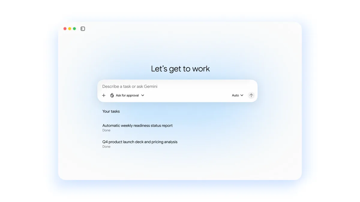 Google is launching a one-stop Gemini agent for your work tasks