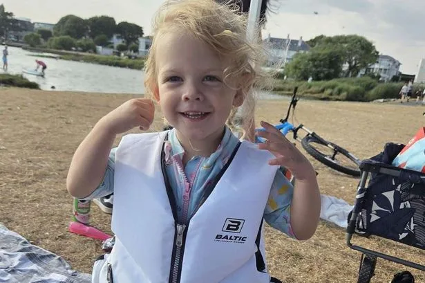Girl, three, still in hospital six weeks after falling ill swimming at UK beach