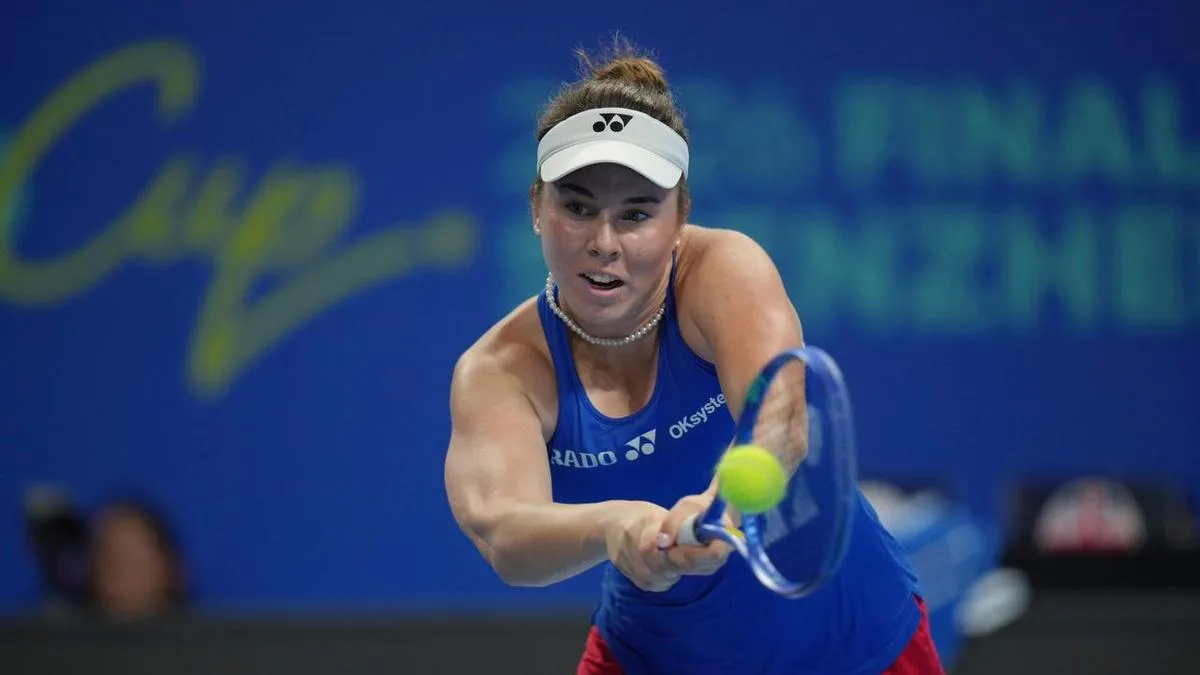 Wimbledon champion KOs Brits in Billie Jean King Cup