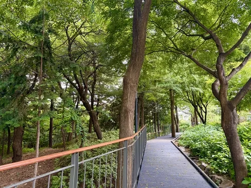 성북구, 오동근린공원 무장애 자락길 정비 완료