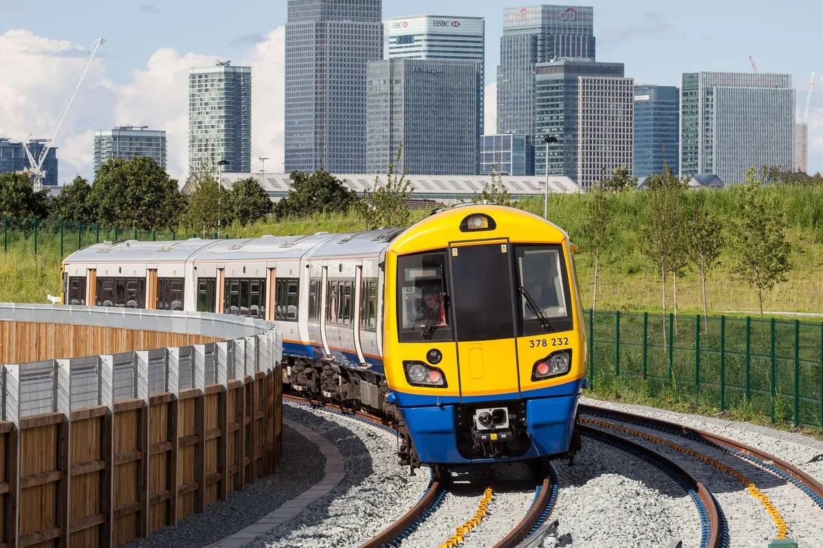 Driver injured as train hits buffers derailing at major London station