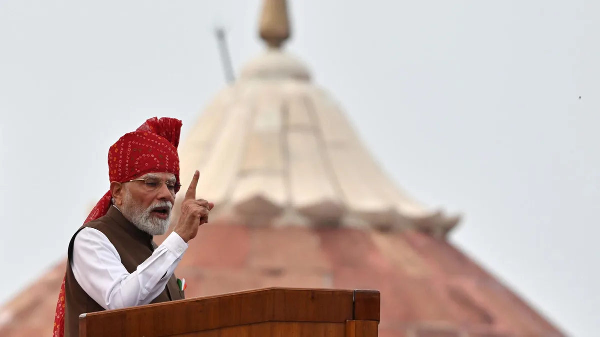 Indiens Premier Modi verspricht der Jugend Gratis-Kurse