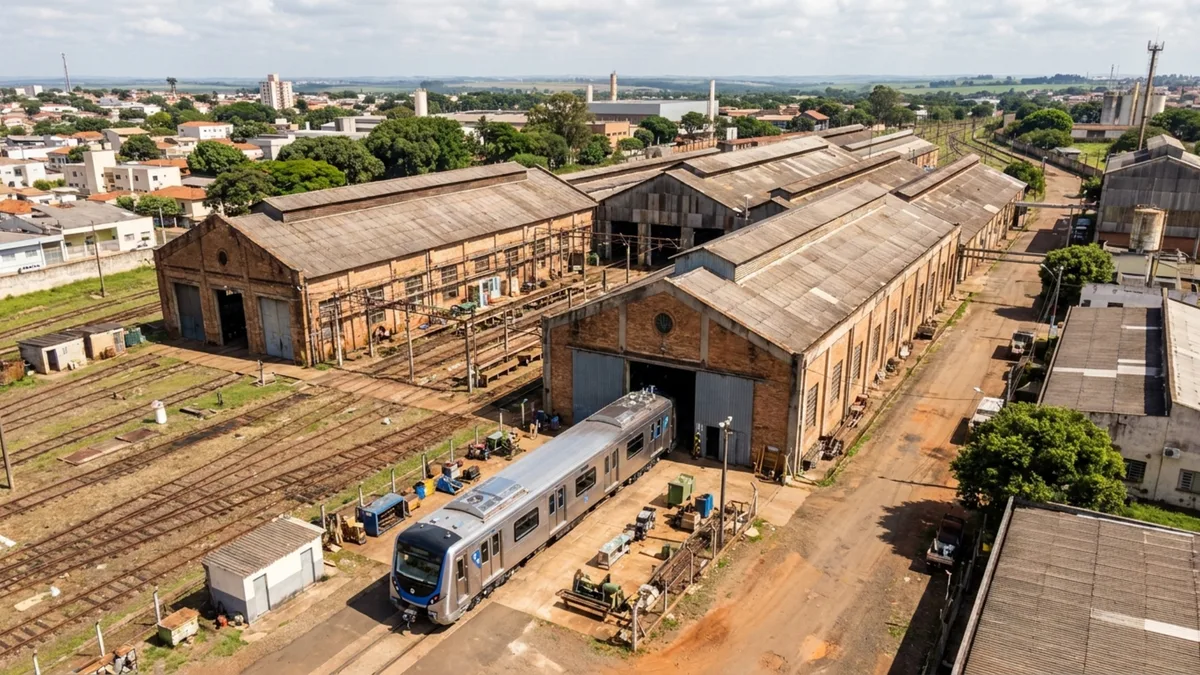 A maior fabricante de trens do mundo assumiu antiga fábrica no interior de São Paulo e vai produzir 44 composições para o metrô