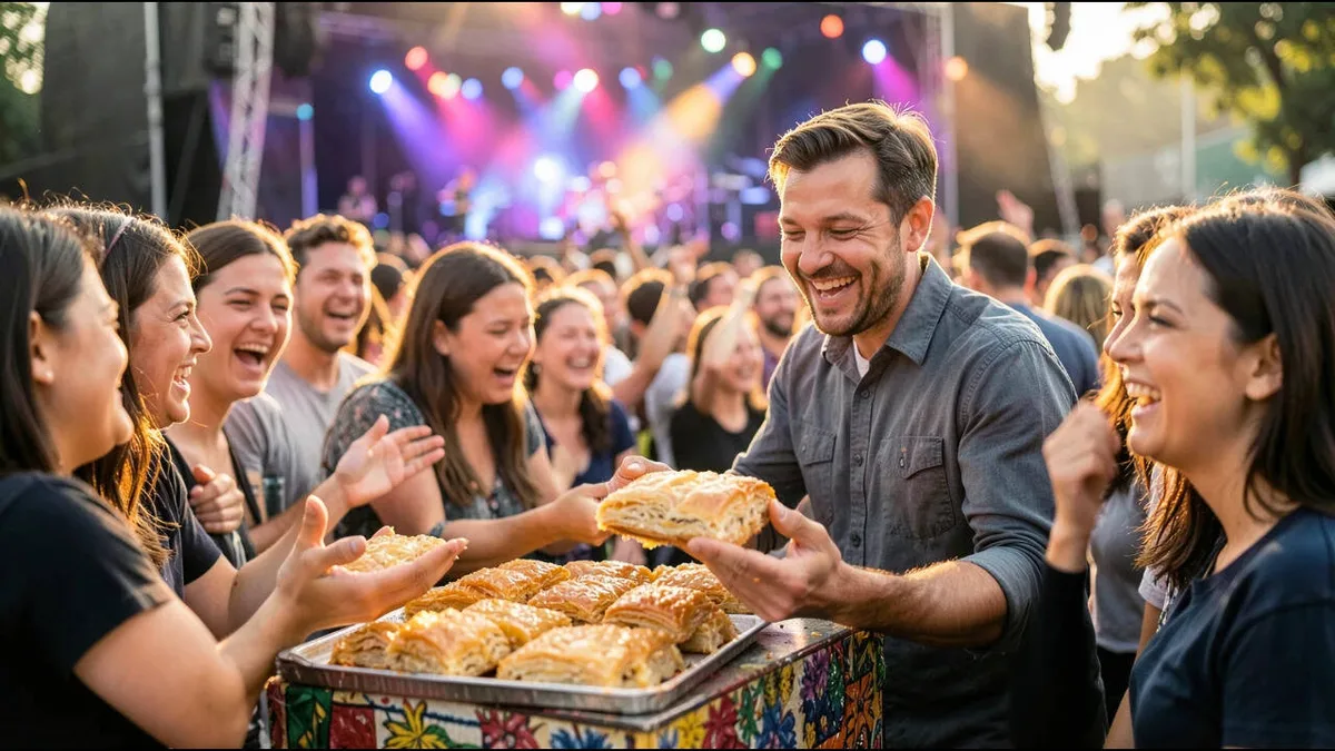 Street Vendor Turns Concert Baklava Sales Into a $70,000-a-Month Business
