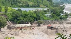 Heavy casualties feared as flash flood sweeps part of Nepal-Tibet border
