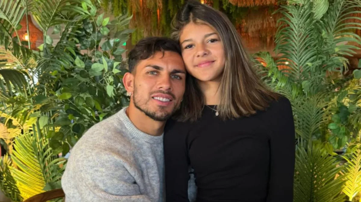 Leandro Paredes publicó una foto de su hija y revolucionó las redes por un particular detalle