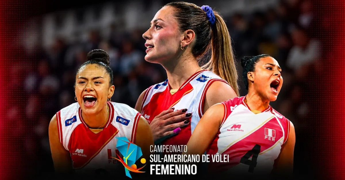 Canal TV exclusivo que transmitirá el Campeonato Sudamericano de vóley 2026 con los partidos de Perú