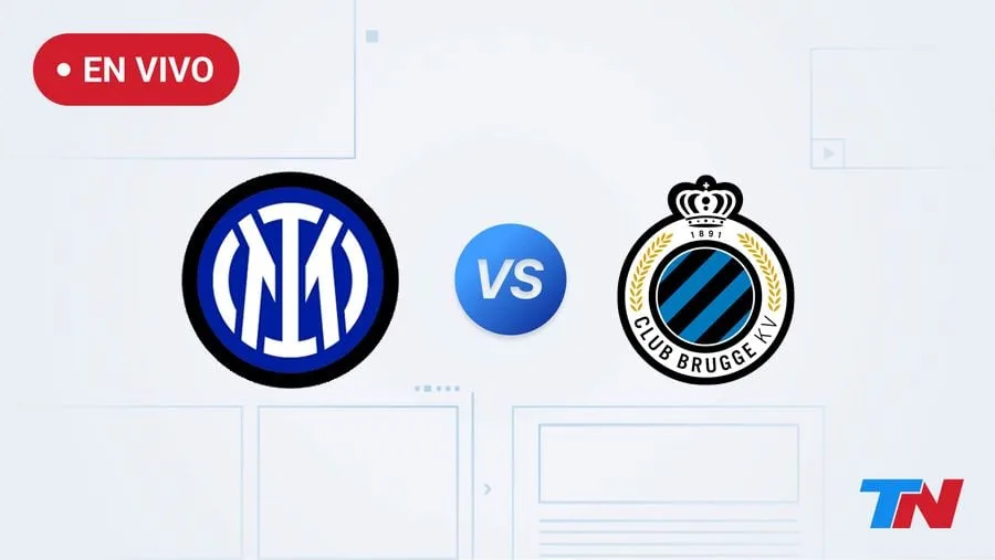 Inter vs Club Brugge en vivo por la fecha 2 de la Champions League: hora, dónde ver y formaciones