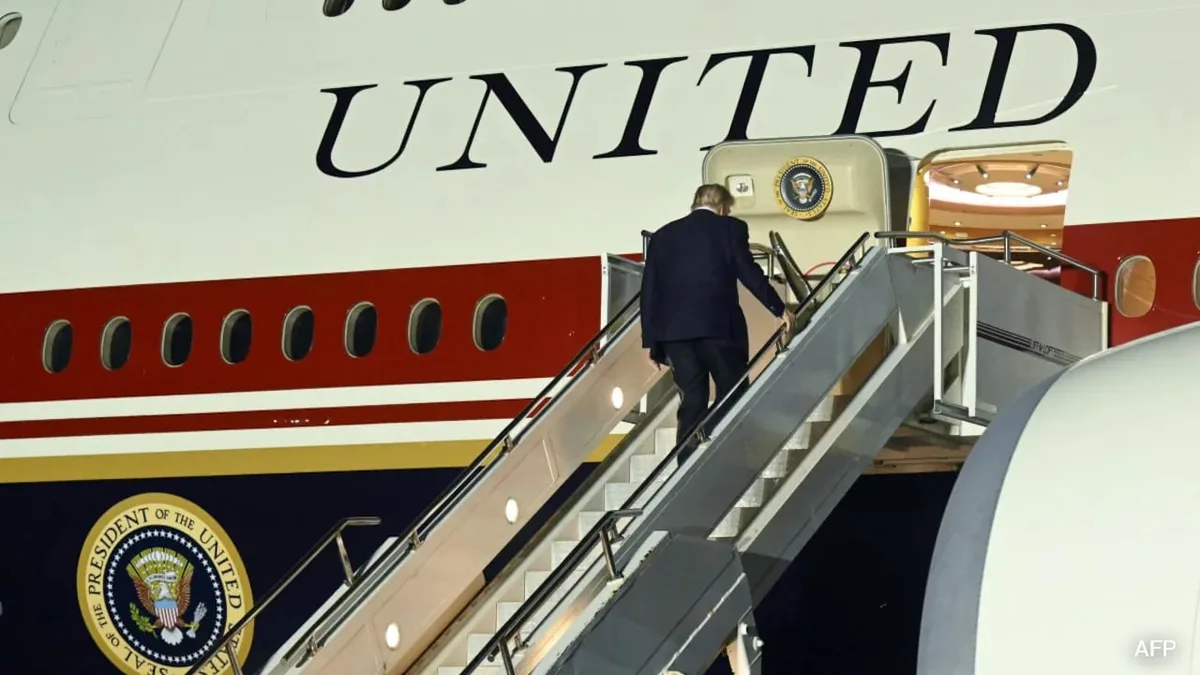 "When You Are Given Gifts, You Take Them": Trump On Accepting Qatar's Air Force One
