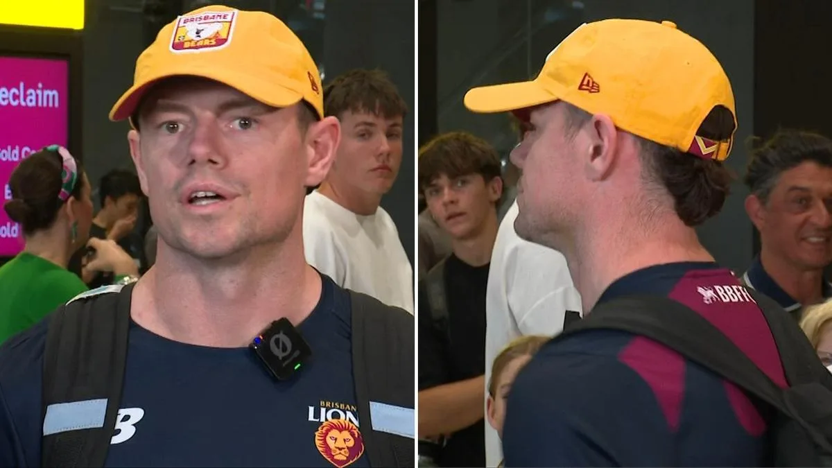 Lachie Neale refuses questions in 17-second press conference ahead of bid to overturn AFL ban