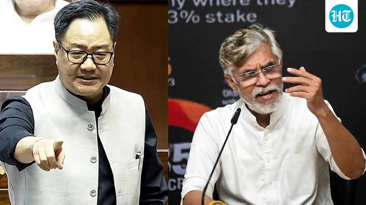 Rahul Gandhi asked Pawan Khera to target Himanta before Assam polls, claims Kiren Rijiju amid swimming tiff
