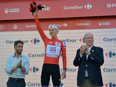 Race leader Tadej Pogacar pulls out of Spanish Vuelta after crashing during Stage 8