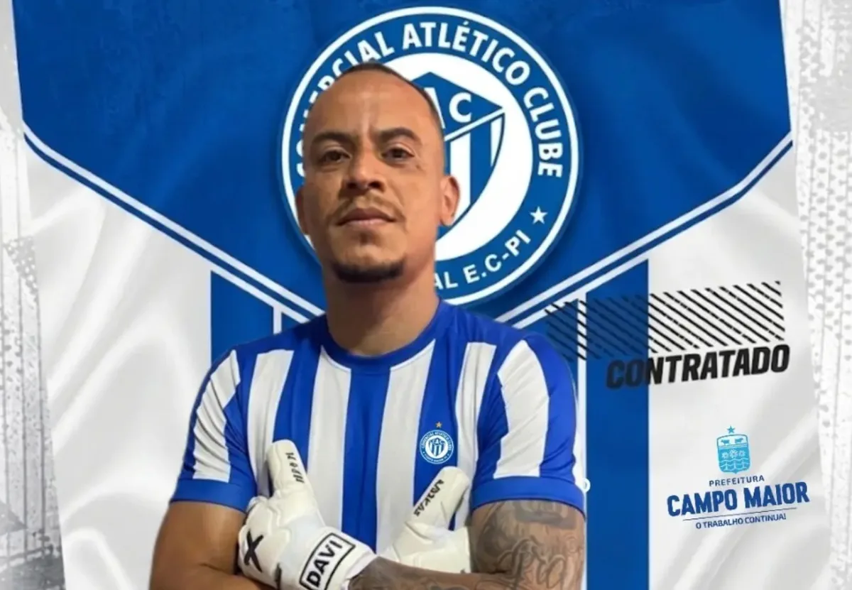 Comercial-PI anuncia o goleiro Chicão, ex-Piauí e Tiradentes-PI, para o Piauiense Série B