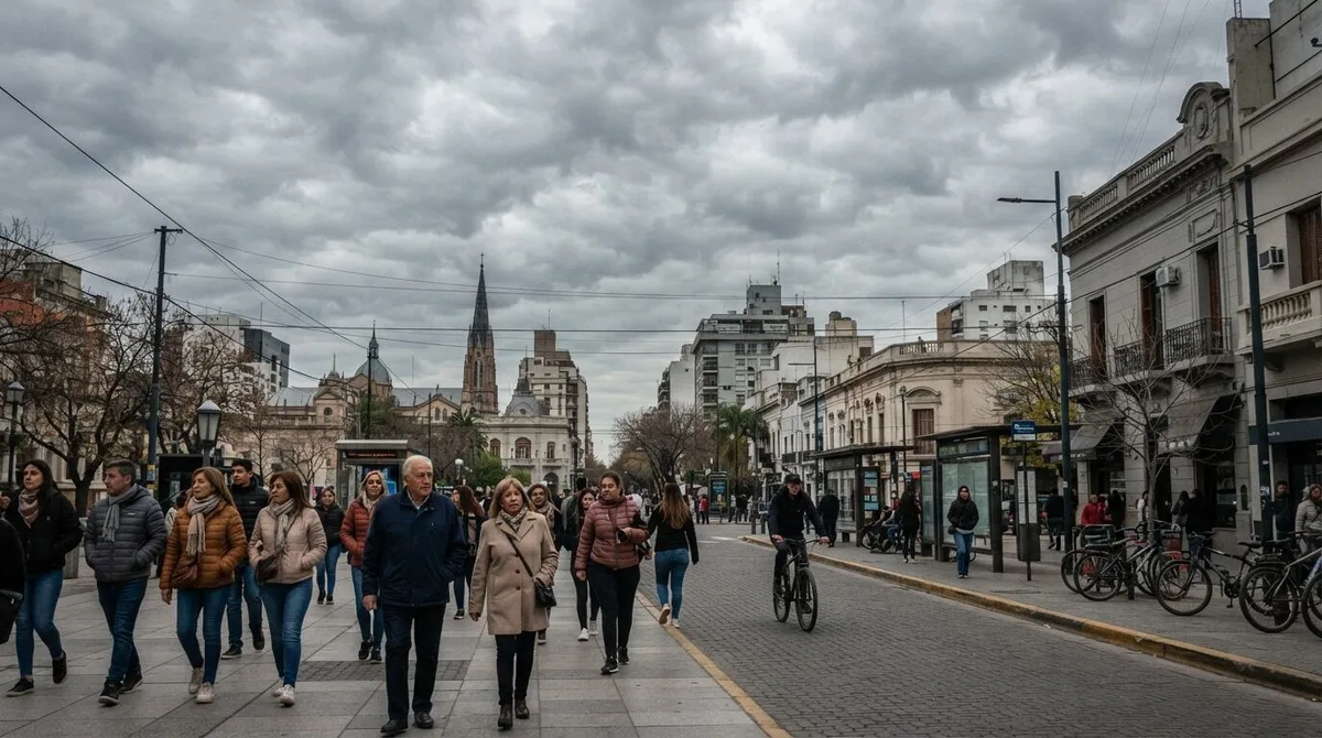 Clima en Santa Fe hoy lunes 24 de agosto: cielo cubierto y temperaturas frescas