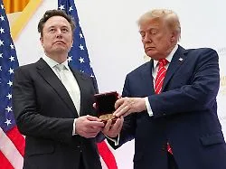 Preis für Tech-Milliardär: Trump adelt Musk als "modernen Thomas Edison"